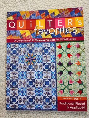 C&T Publishing Quilters Favorites Vol 1 Traditional Pieced & Appliqued Book